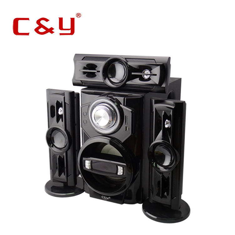 3.1 multimedia stereo home theater speaker system with Bluetooth-compatible FM radio C&Y A18